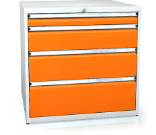 Schubladenschränke 840 x 860 x 750 - 4x Schubladen